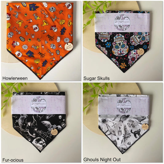 e. Halloween Bandanas