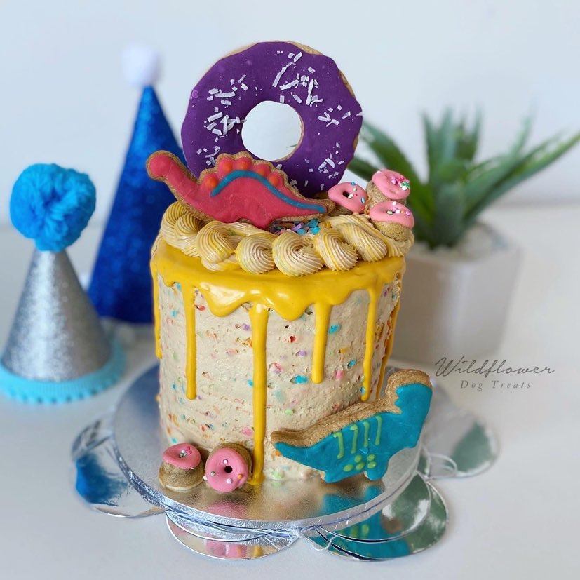 b. Dinosaur Pupcake