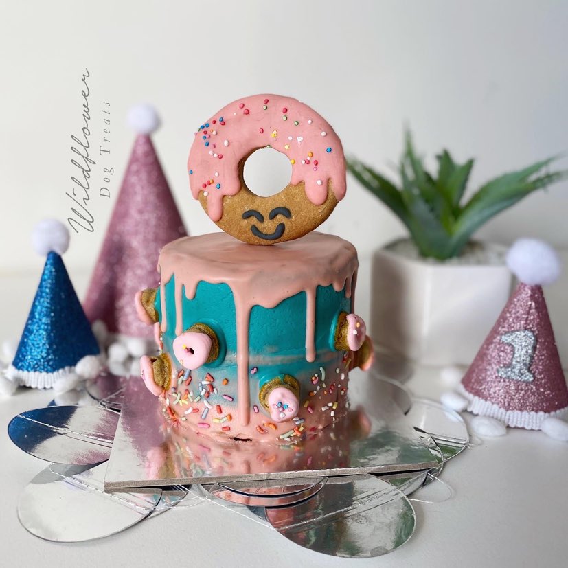 b. Mini Donut Pupcake