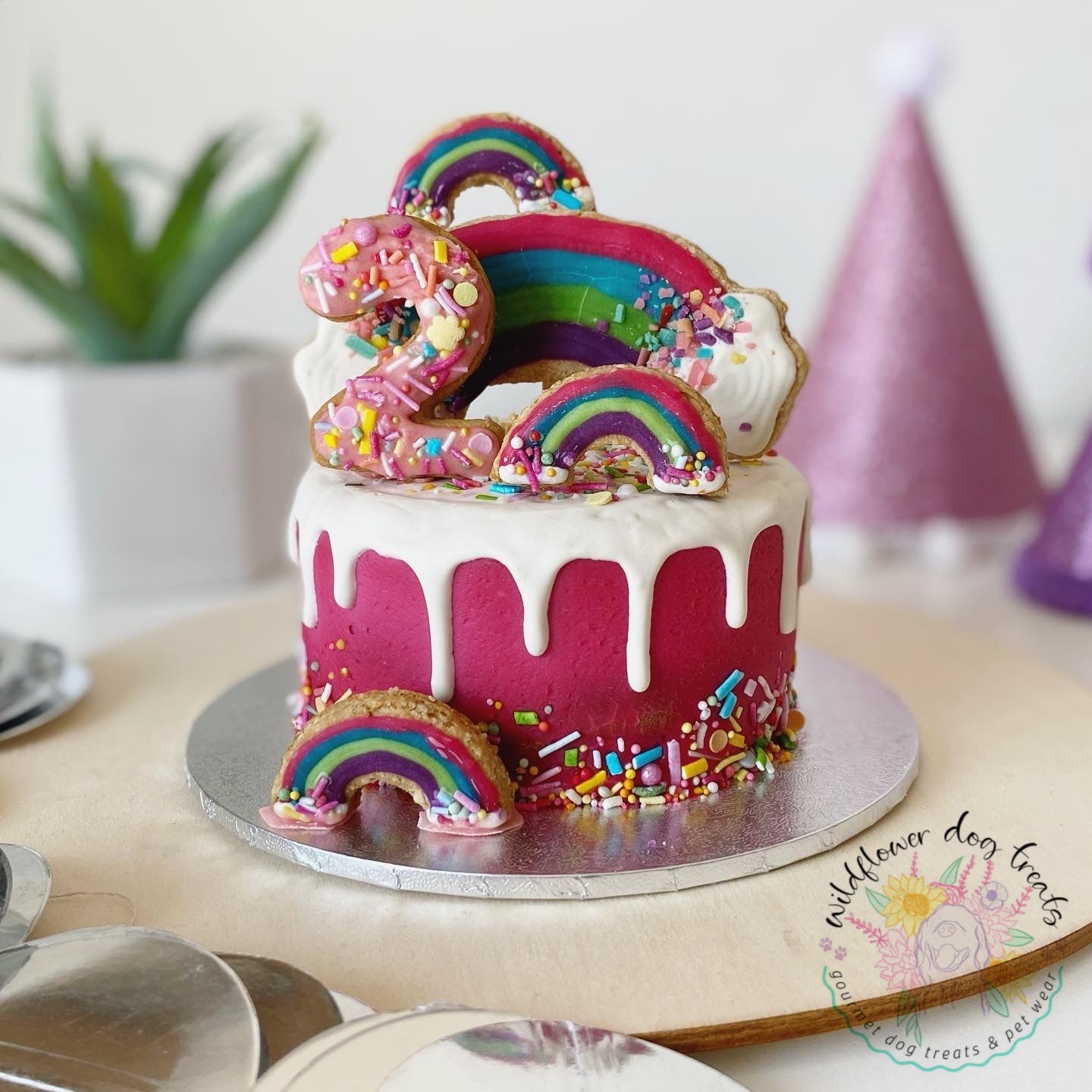 b. Rainbow Dreams Pupcake