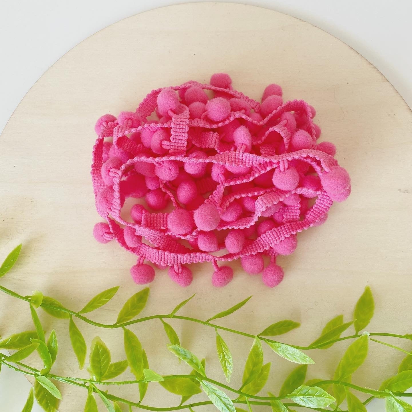 e. Pom Pom Trim add on for Bandanas