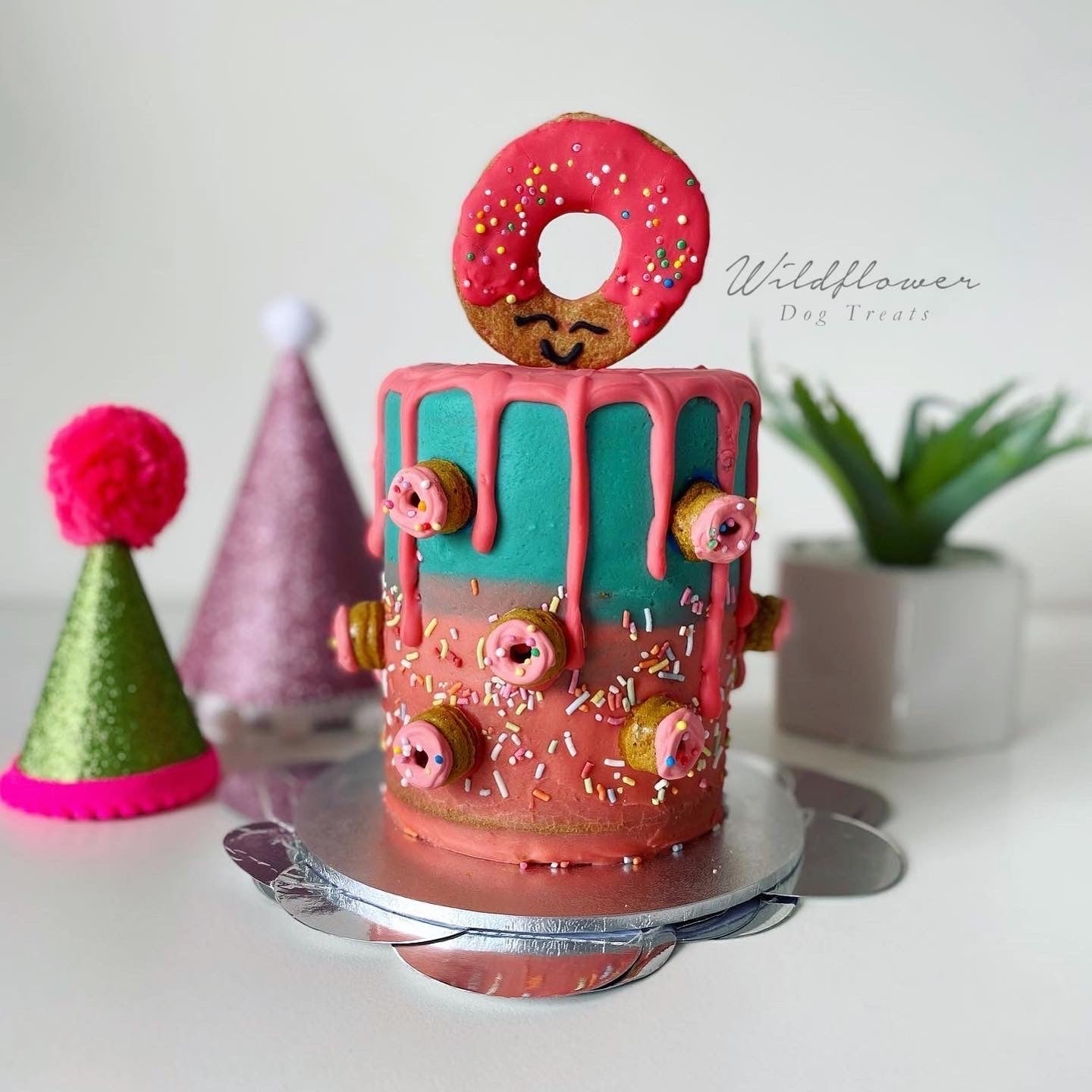 b. Mini Donut Pupcake