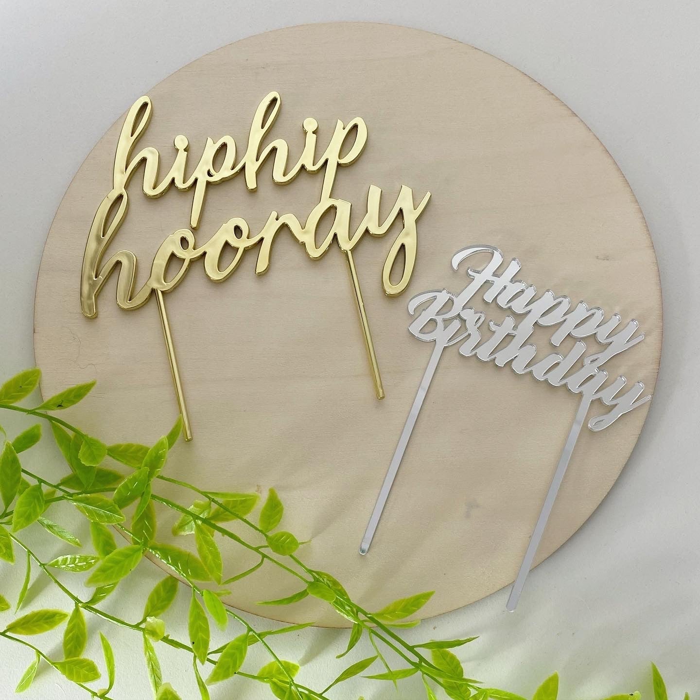 b. Birthday Cake Topper