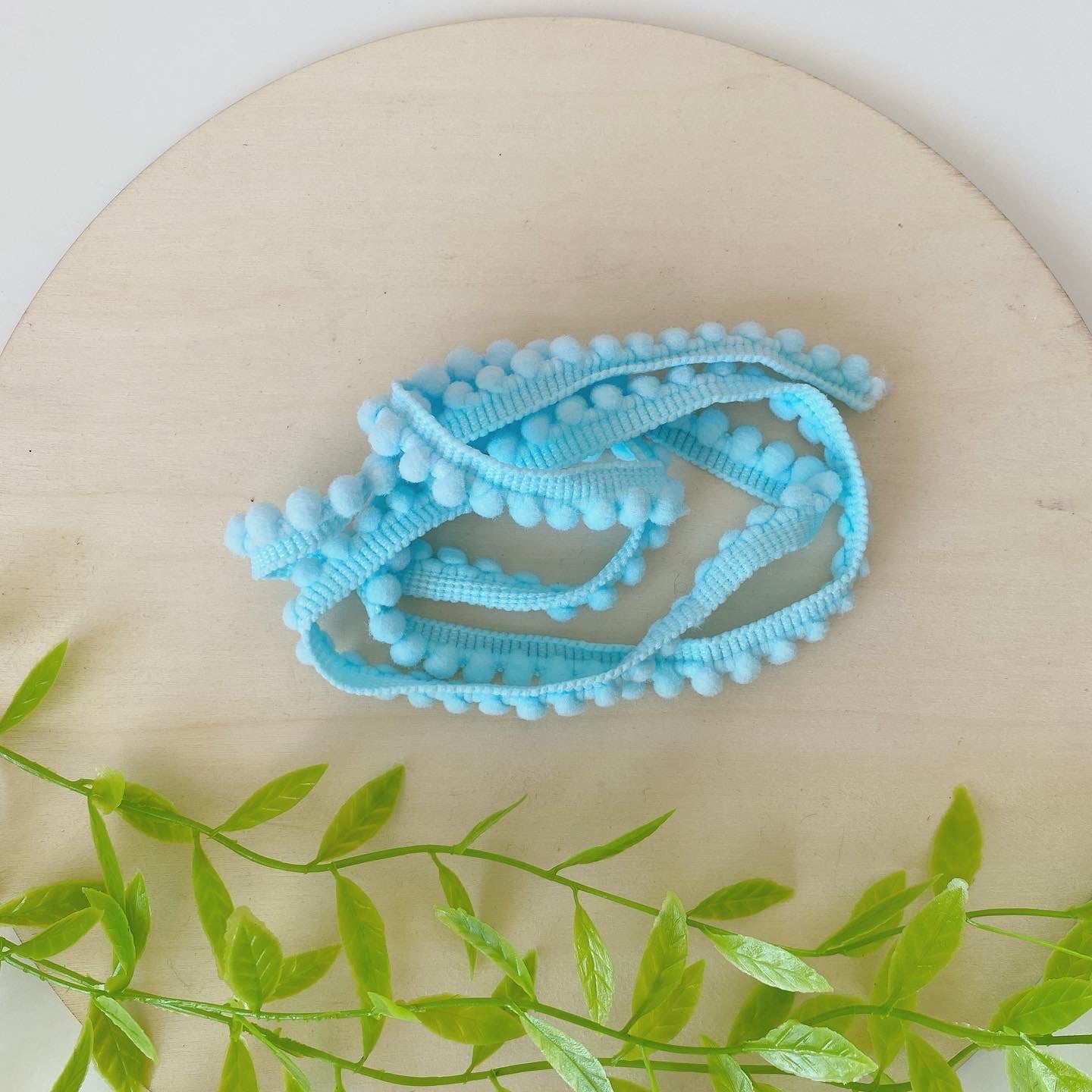 e. Pom Pom Trim add on for Bandanas