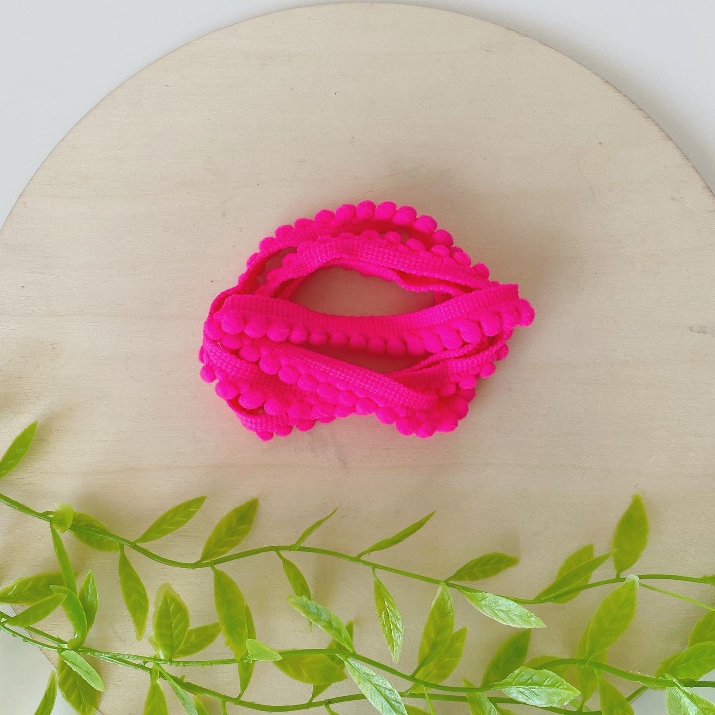 e. Pom Pom Trim add on for Bandanas