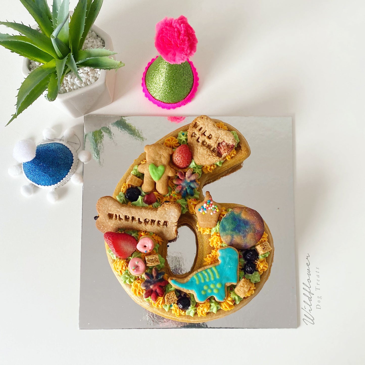 b. Number Pupcake XLarge